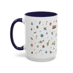 New Orleans Christmas Mug | Watercolor City Souvenir, Travel Gift (11oz/15oz)