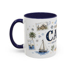 Cairo Coffee Mug | Egypt Souvenir Travel Gift | Accent Color Ceramic 11oz 15oz