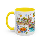 Antalya Travel Mug | European City Souvenir Accent Coffee Mug | 11oz 15oz Ceramic Cup