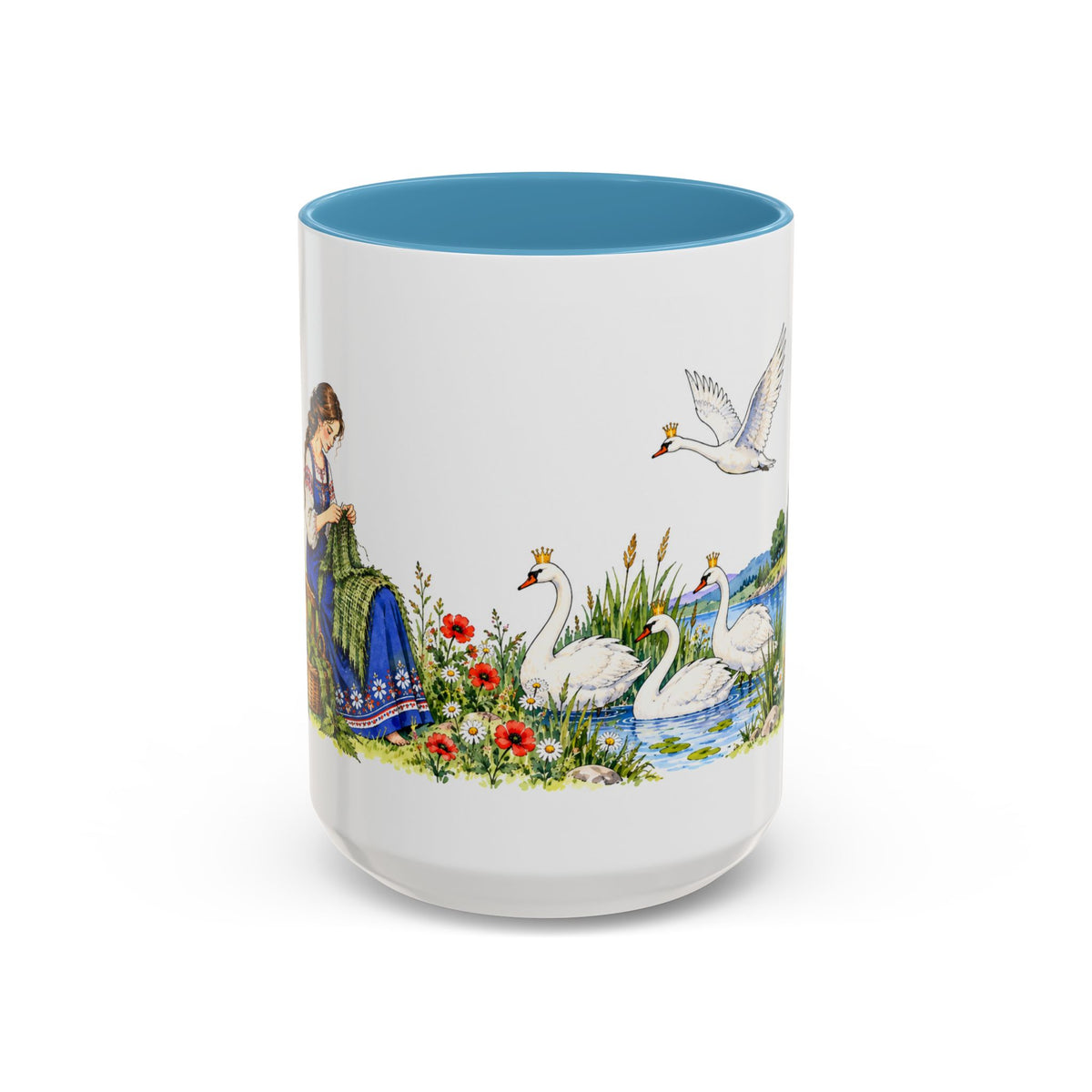 The Wild Swans Mug | Storybook Fairy Tale Accent Coffee Mug | EveryLegend
