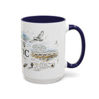 Gates of the Arctic National Park Coffee Mug | Alaska Arctic Wilderness Gift | Accent Color Ceramic 11oz 15oz