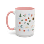 Mammoth Cave National Park Christmas Mug | Watercolor Travel Souvenir | Holiday Gift | Accent Ceramic Coffee Cup 11oz 15oz
