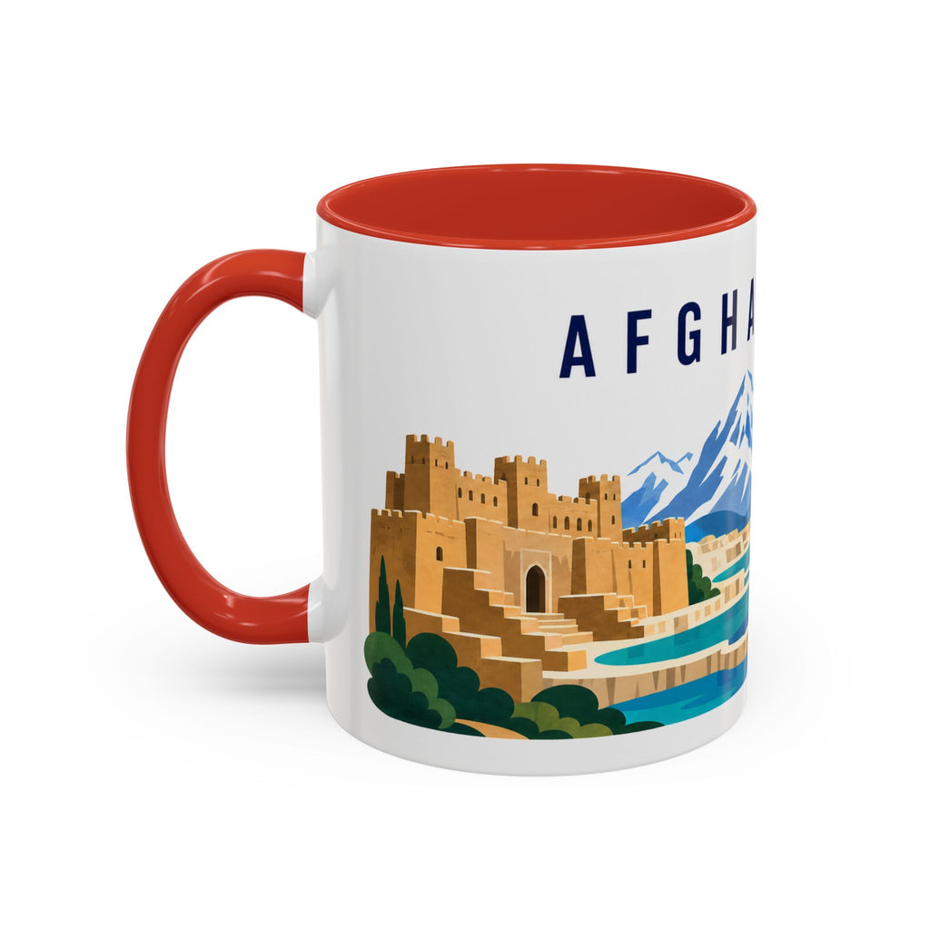 Afghanistan Coffee Mug | Travel Souvenir Accent Mug | Country Gift Ceramic Cup 11oz 15oz