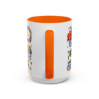 Honolulu Illustrated Travel Mug | City Souvenir Accent Coffee Mug | 11oz 15oz Ceramic Cup
