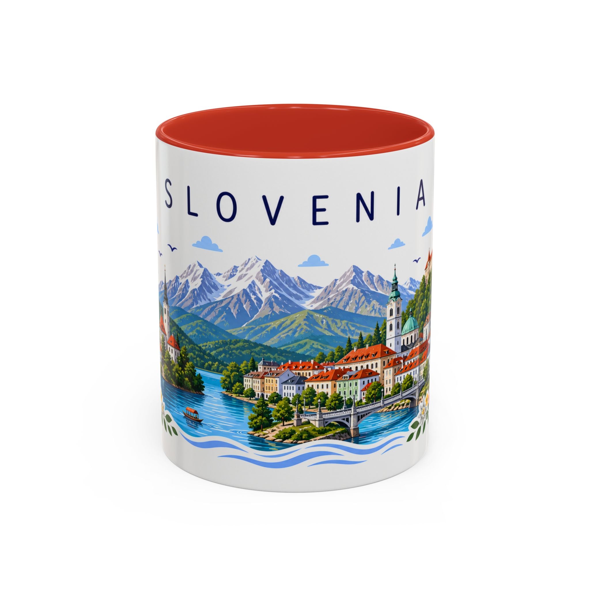 Slovenia Coffee Mug | Travel Souvenir Accent Mug | Place Gift Ceramic Cup 11oz 15oz
