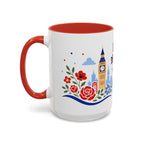 United Kingdom Coffee Mug | Travel Souvenir Accent Mug | Country Gift Ceramic Cup 11oz 15oz