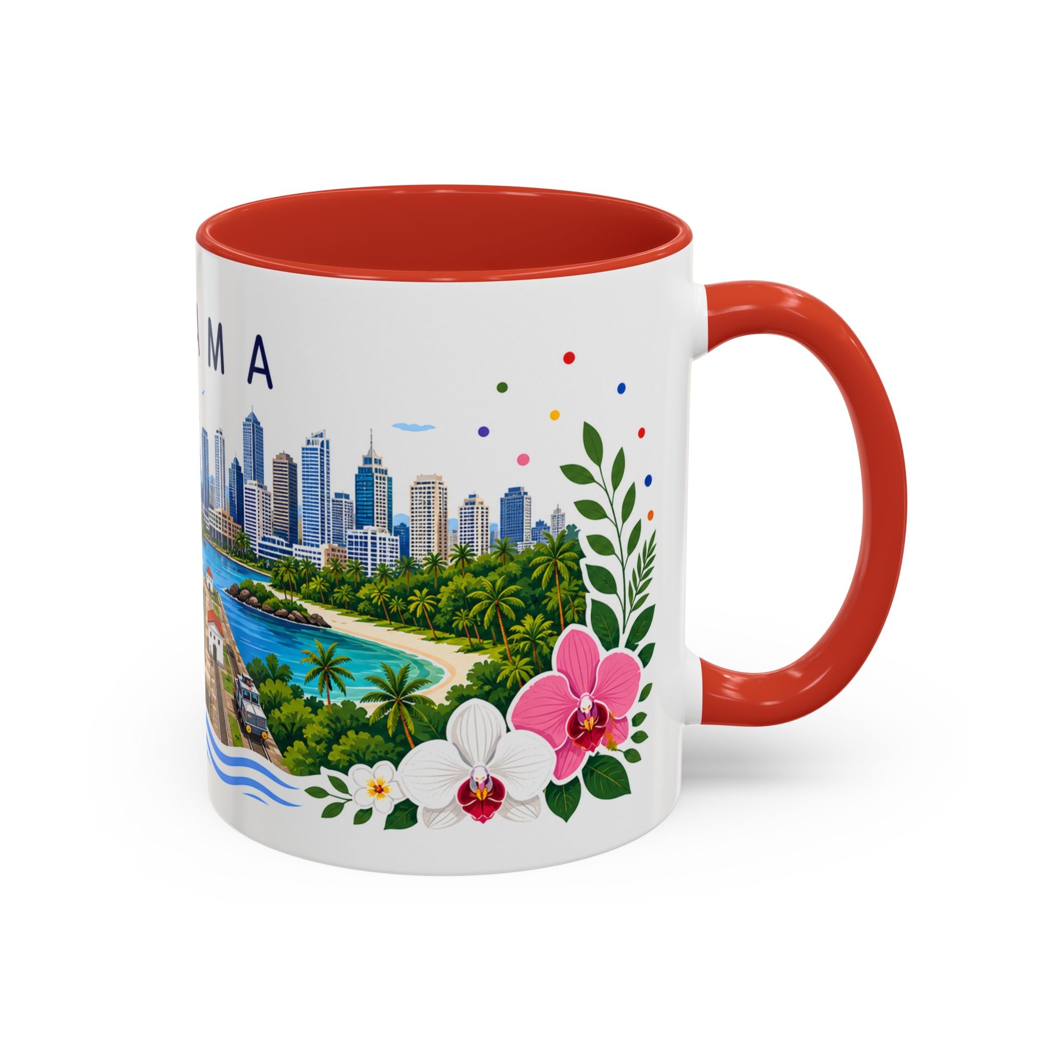 Panama Coffee Mug | Travel Souvenir Accent Mug | Place Gift Ceramic Cup 11oz 15oz