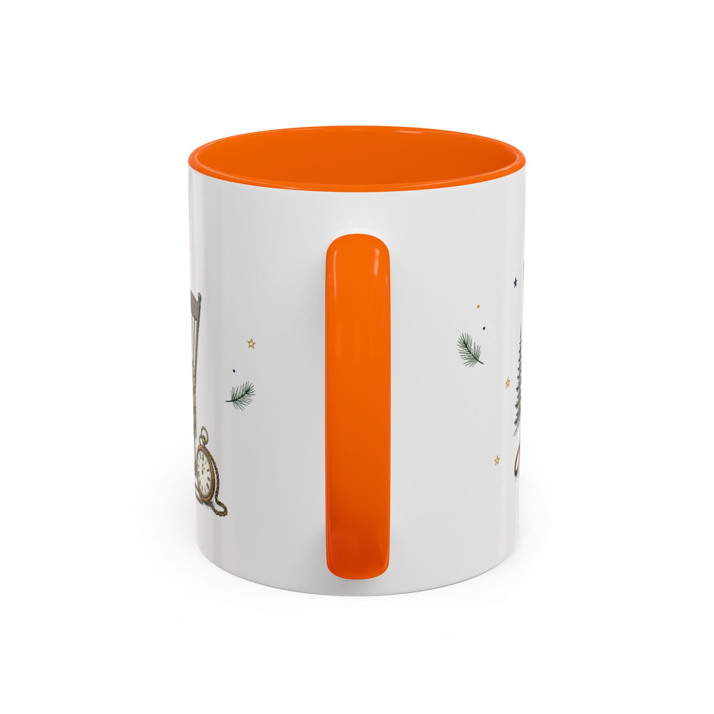 Grandpa's Stories Are The Best Coffee Mug | Gift From Grandkids | Accent Color Ceramic 11oz 15oz