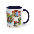 Heidelberg Illustrated Travel Mug | City Souvenir Accent Coffee Mug | 11oz 15oz Ceramic Cup