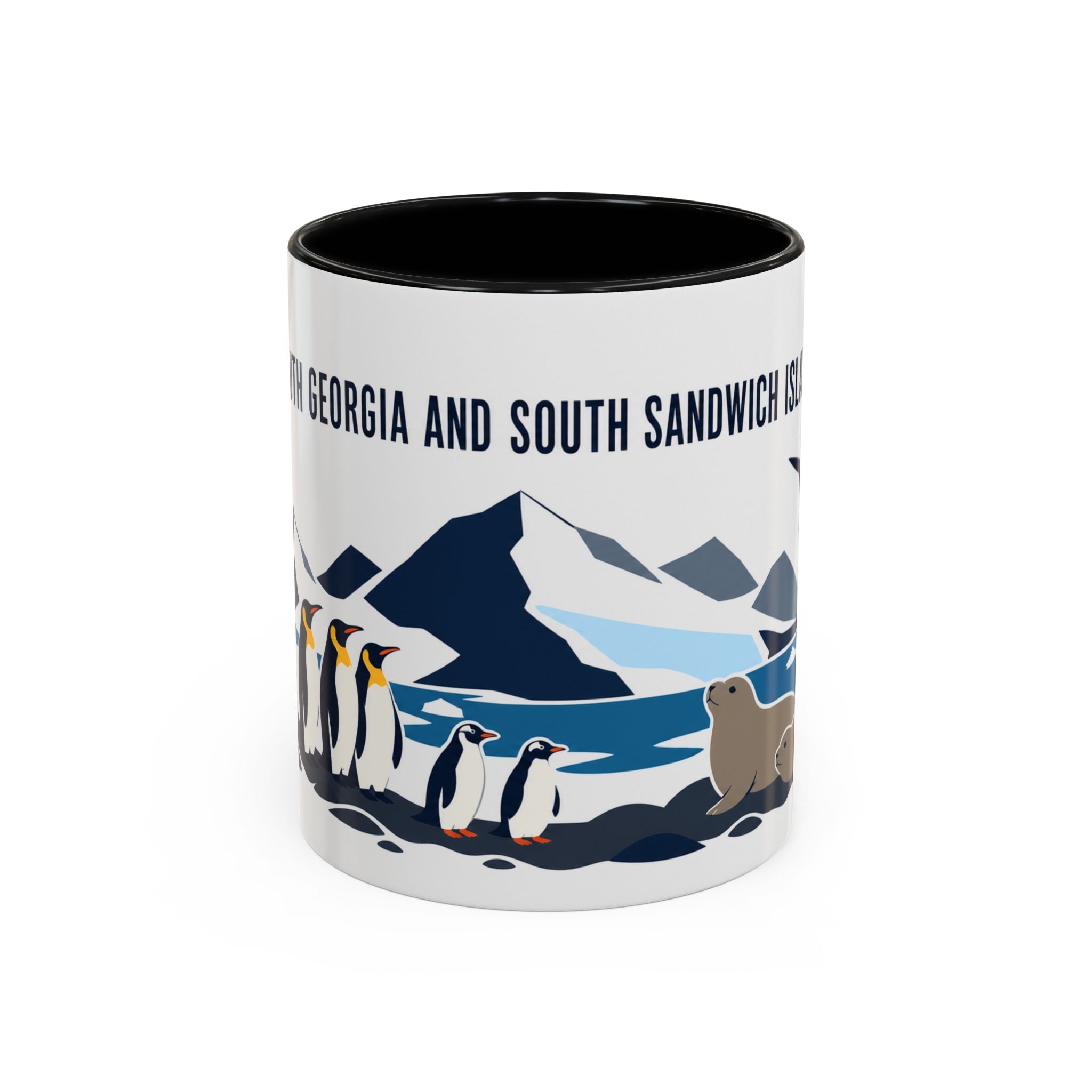 South Georgia and South Sandwich Islands Coffee Mug | Travel Souvenir Accent Mug | Country Gift Ceramic Cup 11oz 15oz