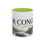 DR Congo Home Country Mug | Moving Away Gift | Long Distance Friendship | 11 oz 15 oz Accent Mug