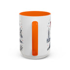 O Canada True North Coffee Mug | Canadian Pride Gift | Accent Color Ceramic 11oz 15oz