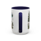 Banff Lake Louise Coffee Mug | Travel Destination Souvenir Gift | Accent Color Ceramic 11oz 15oz