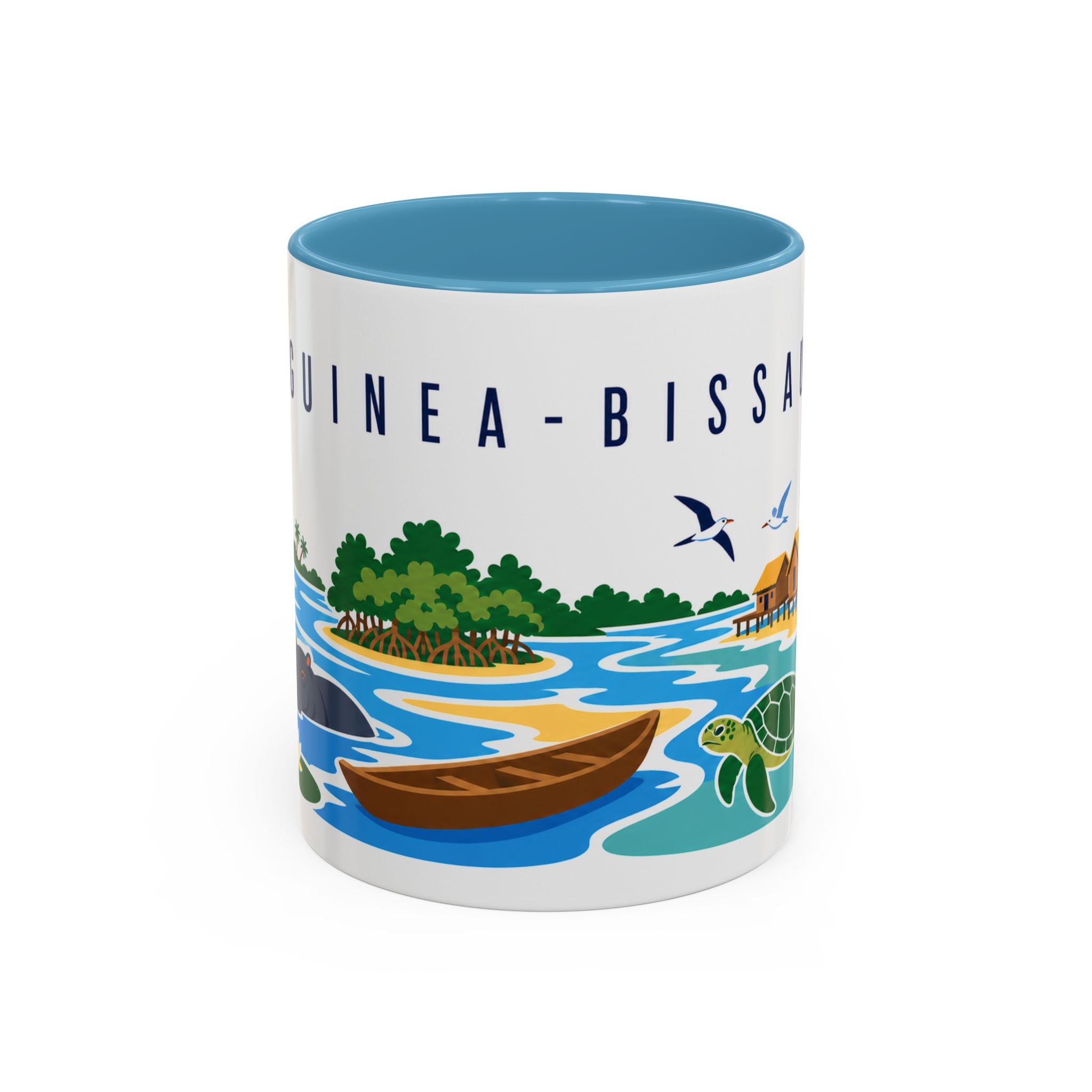 Guinea-Bissau Coffee Mug | Travel Souvenir Accent Mug | Country Gift Ceramic Cup 11oz 15oz