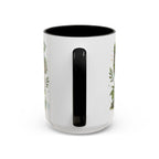 Plitvice Lakes Coffee Mug | Travel Destination Souvenir Gift | Accent Color Ceramic 11oz 15oz