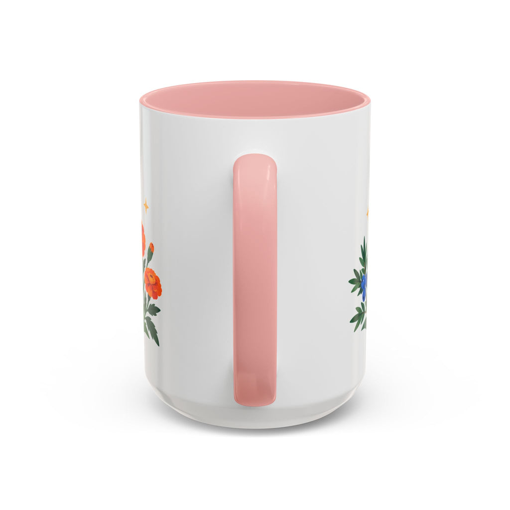 Sagittarius Zodiac Coffee Mug | Bow and Arrow Design | Astrology Birthday Gift | 11 oz 15 oz Ceramic Accent Mug