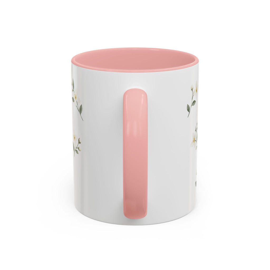 Idaho Syringa Mug, State Flower Floral Coffee Cup, 11oz Botanical Gift
