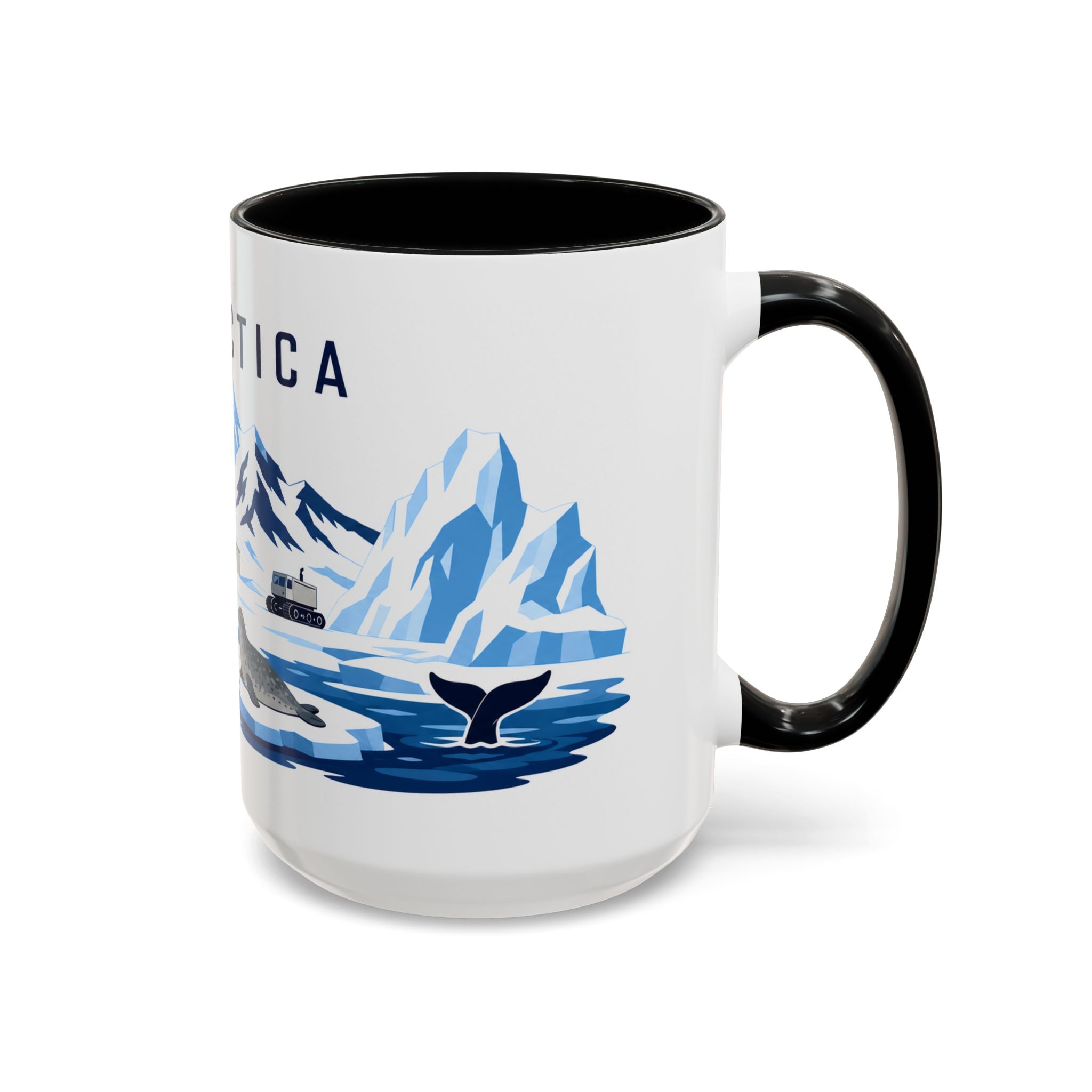 Antarctica Coffee Mug | Travel Souvenir Accent Mug | Country Gift Ceramic Cup 11oz 15oz