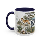 K'gari Mug, Australia Travel Souvenir, Bucket List Gift, Accent Ceramic Coffee Mug 11oz 15oz