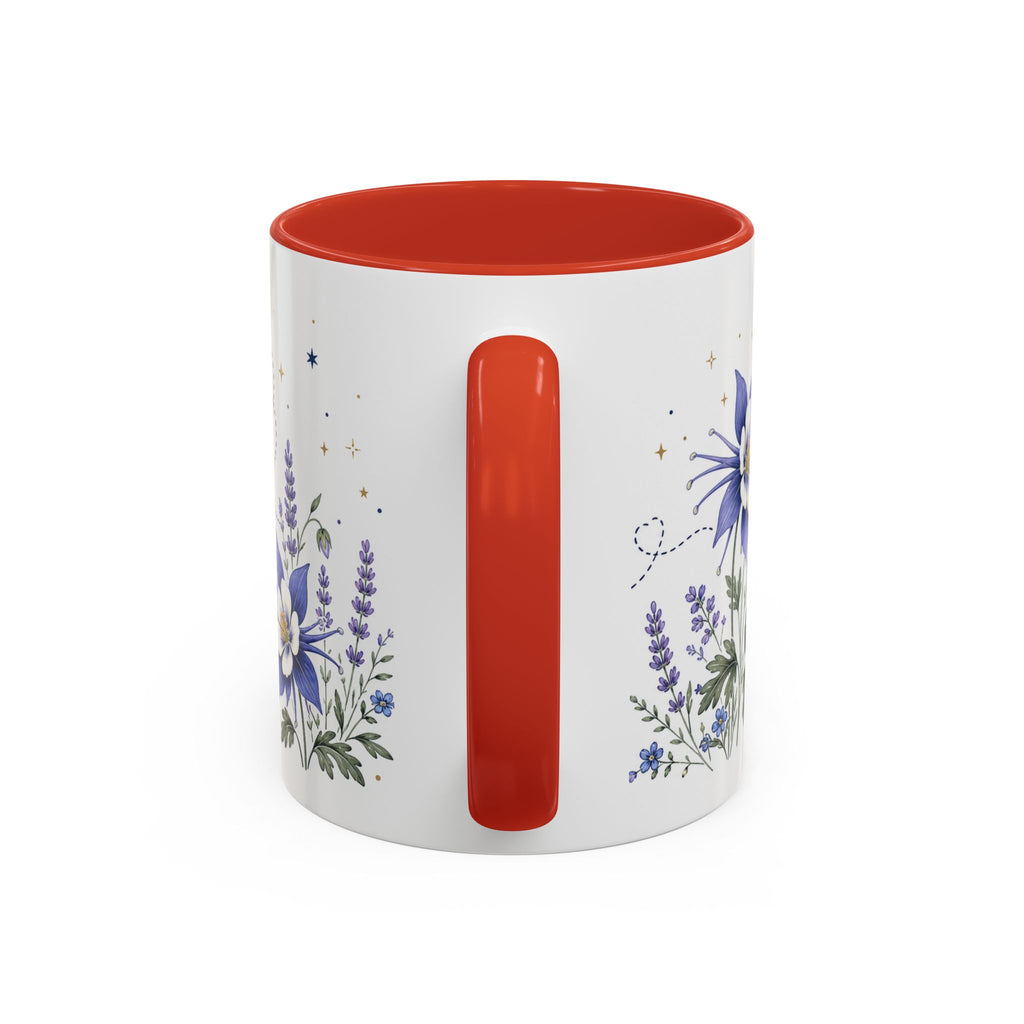 Colorado State Mug | Rocky Mountain Botanical Design | Moving Away Gift