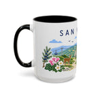 San Marino Coffee Mug | Travel Souvenir Accent Mug | Country Gift Ceramic Cup 11oz 15oz