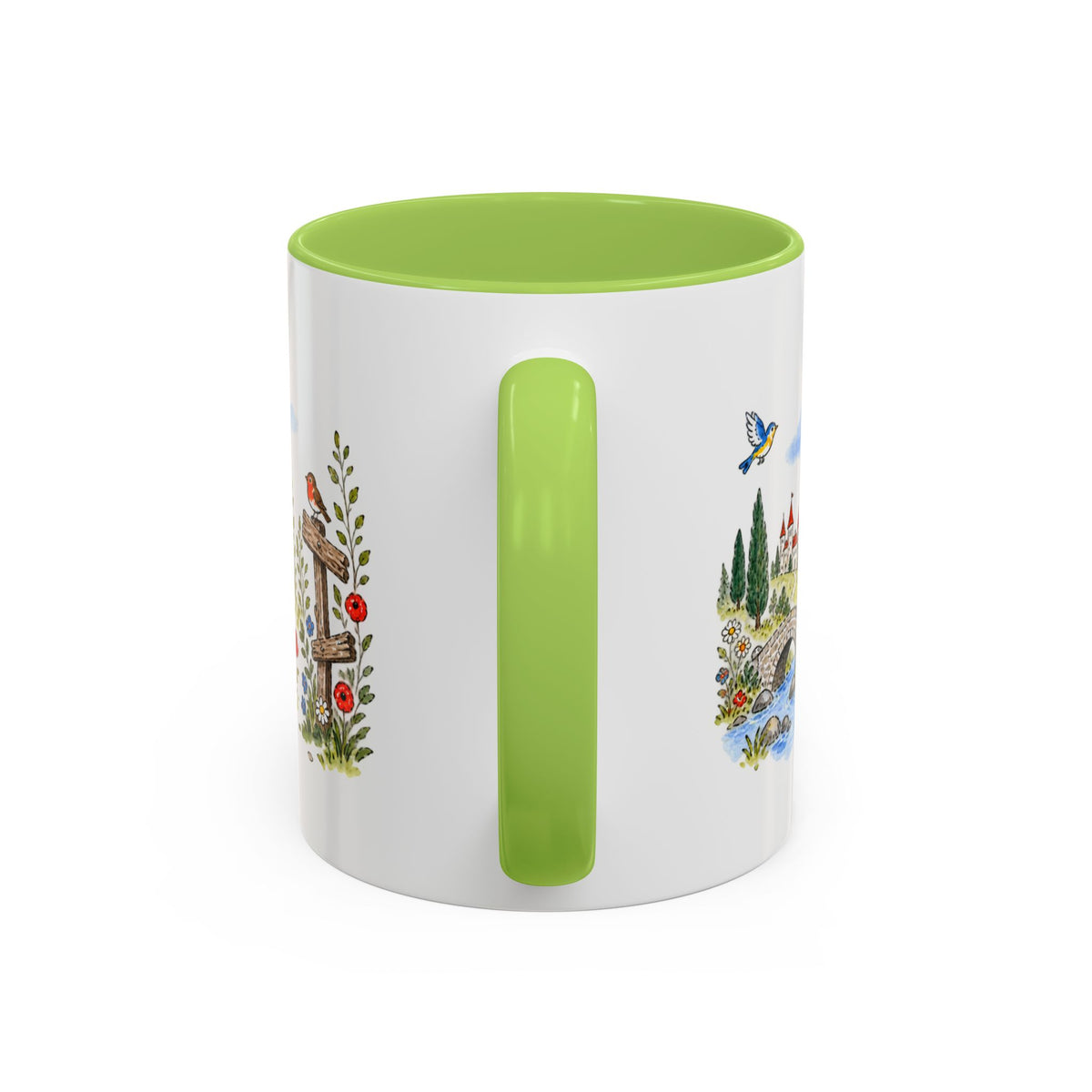 The Golden Bird Mug | Storybook Fairy Tale Accent Coffee Mug | EveryLegend