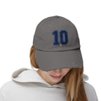 Minimal No 10 Soccer Hat | Argentina Fan Cap | 10 Soccer Supporter Cap