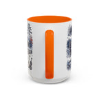 Great Smoky Mountains Coffee Mug | National Park Hiking Gift | Accent Color Ceramic 11oz 15oz