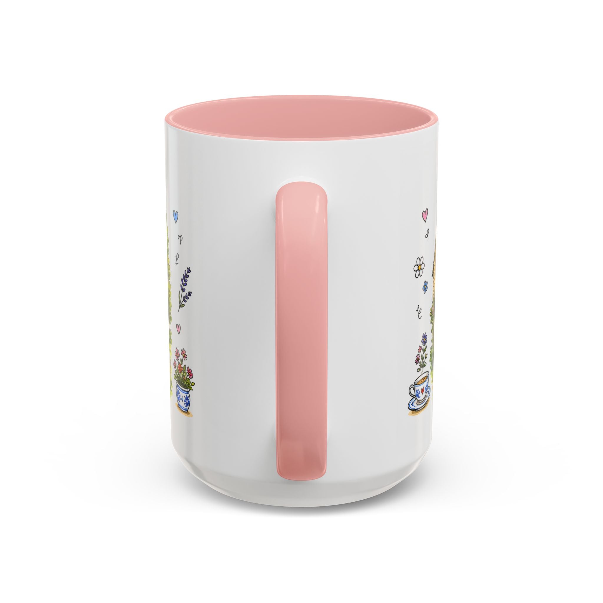 Bibury Illustrated Travel Mug | England Souvenir Accent Coffee Mug | 11oz 15oz Ceramic Cup