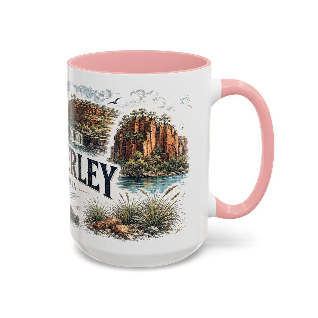 Kimberley Mug, Australia Travel Souvenir, Bucket List Gift, Accent Ceramic Coffee Mug 11oz 15oz