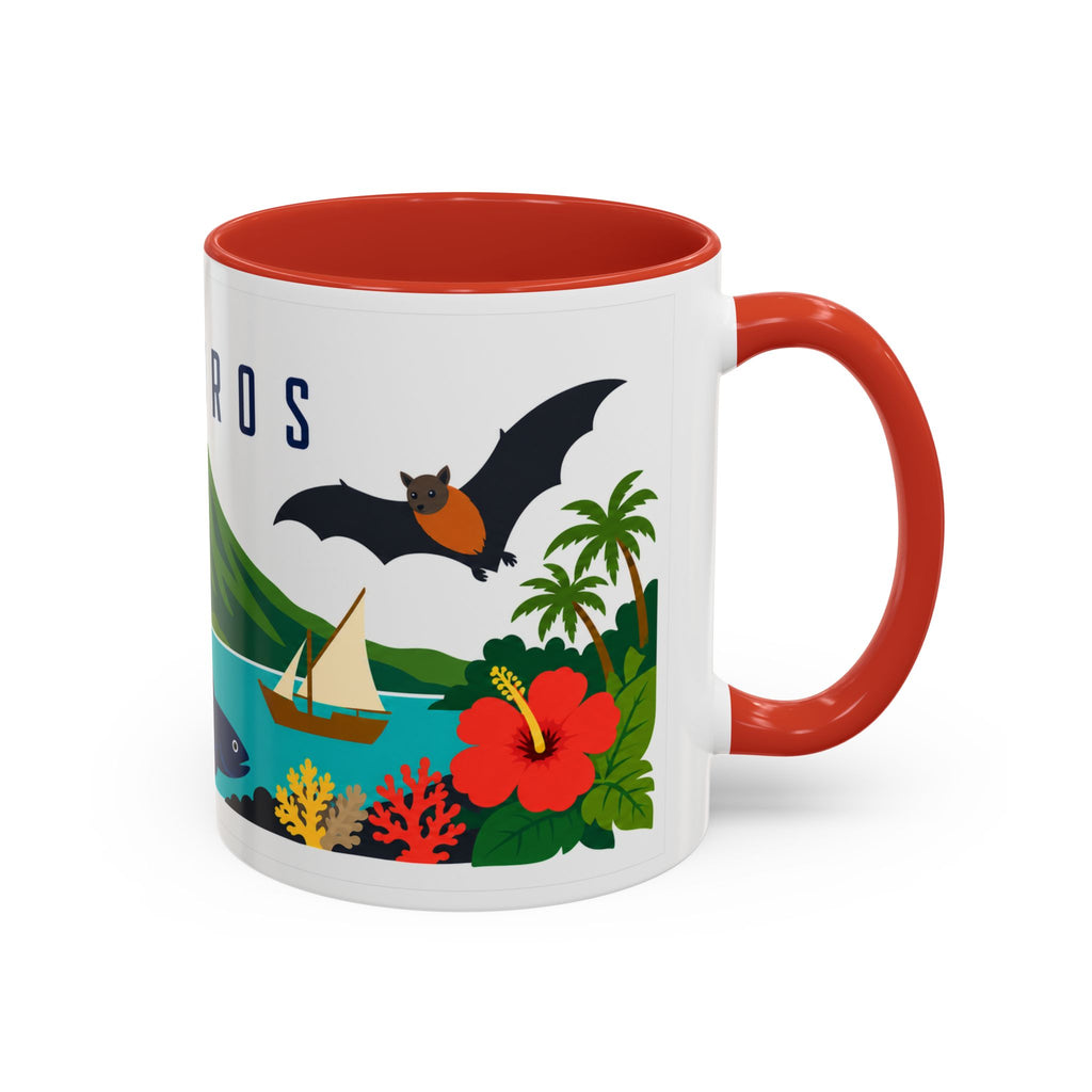 Comoros Coffee Mug | Travel Souvenir Accent Mug | Country Gift Ceramic Cup 11oz 15oz