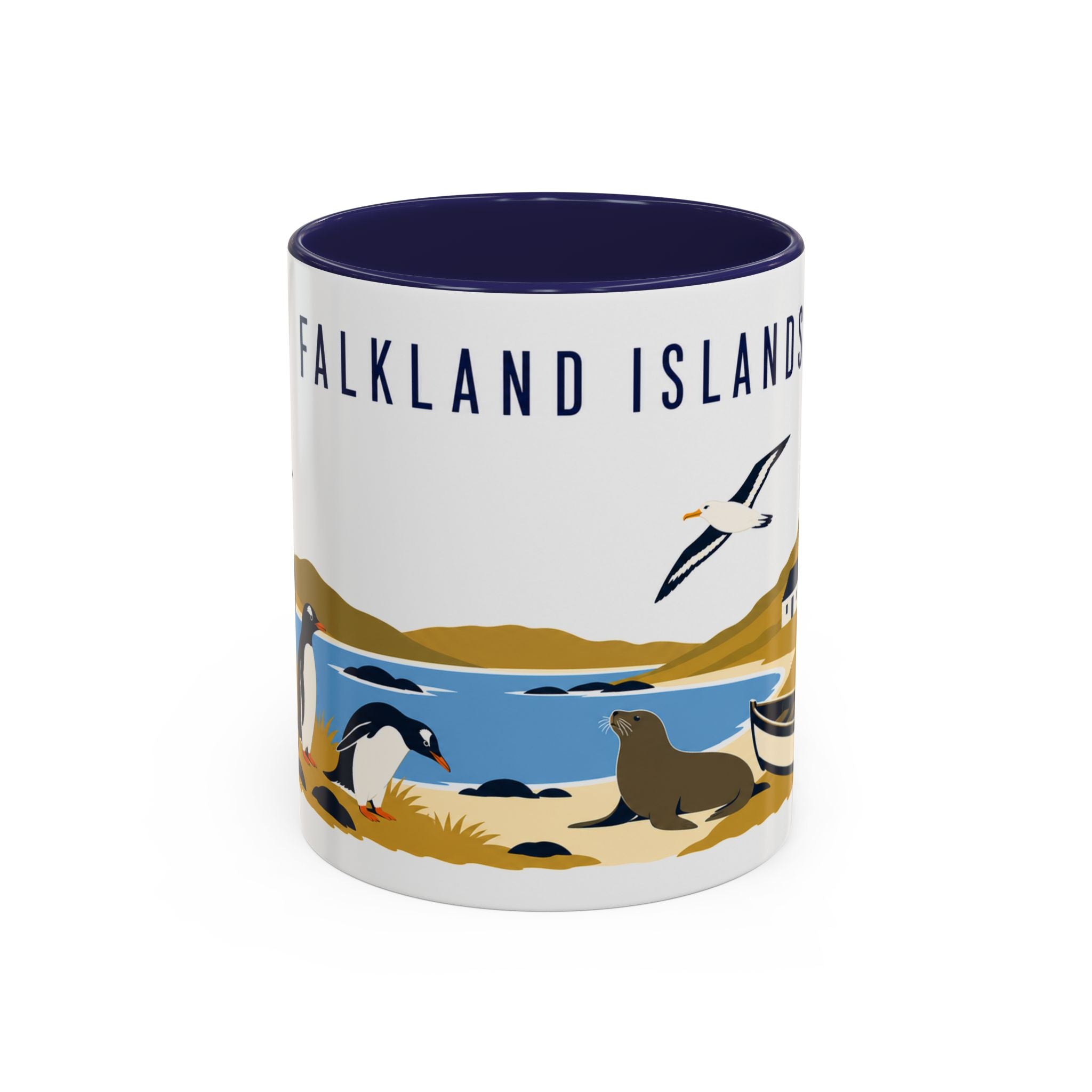 Falkland Islands Coffee Mug | Travel Souvenir Accent Mug | Country Gift Ceramic Cup 11oz 15oz