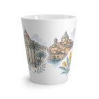 Nice Latte Mug | Watercolor City Travel Mug | 12 oz Ceramic Souvenir Gift