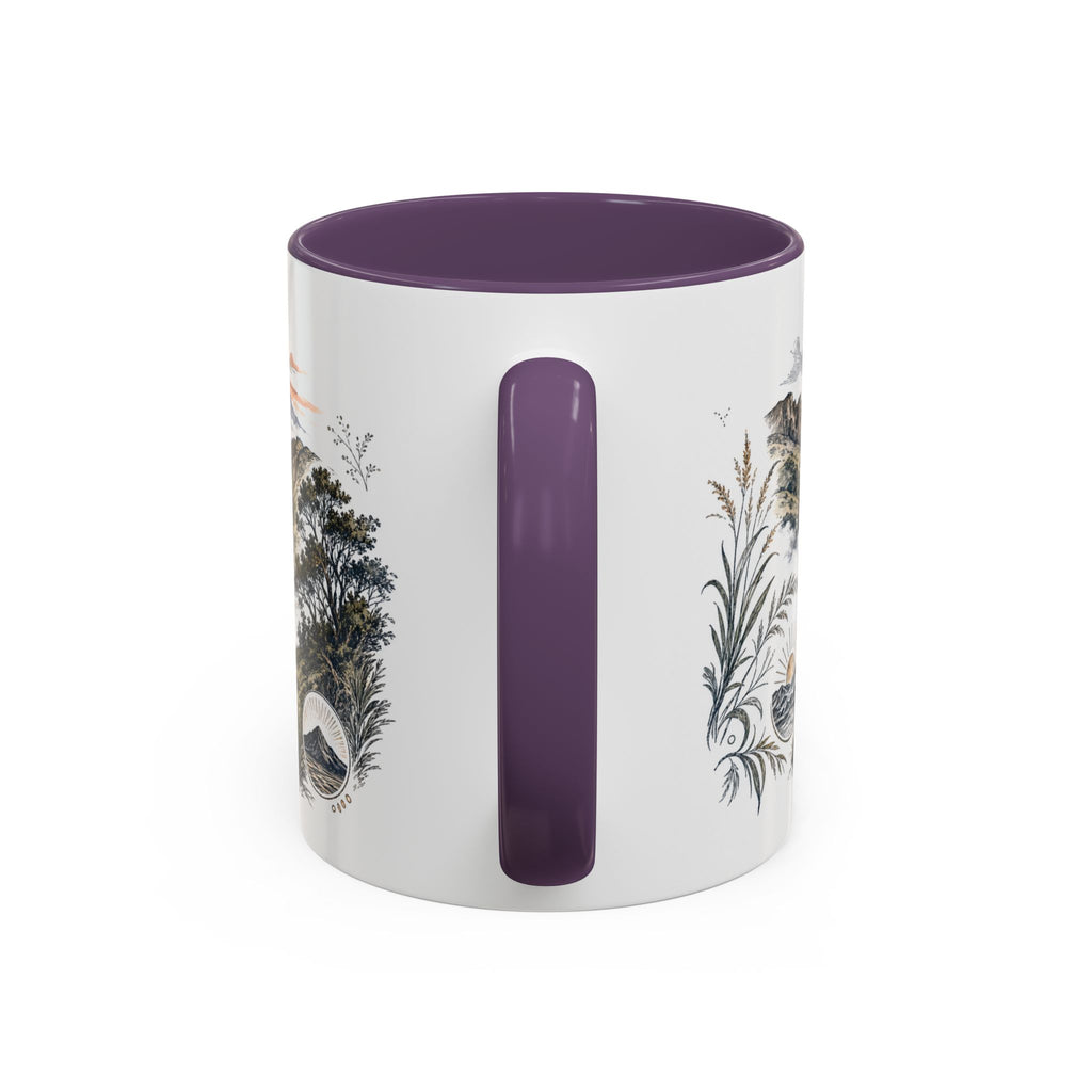 Mount Bromo Mug, Indonesia Travel Souvenir, Bucket List Gift, Accent Ceramic Coffee Mug 11oz 15oz