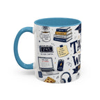The Tassel Was Worth the Hassle Coffee Mug | Funny Graduation Gift 2026 | Accent Color Ceramic 11oz 15oz