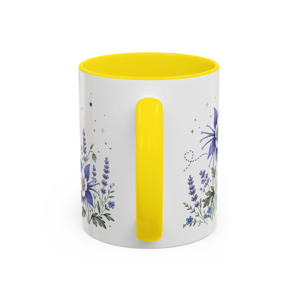 Colorado State Mug | Rocky Mountain Botanical Design | Moving Away Gift