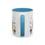 Reine Illustrated Travel Mug | Norway Souvenir Accent Coffee Mug | 11oz 15oz Ceramic Cup