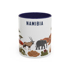 Namibia Coffee Mug | Travel Souvenir Accent Mug | Country Gift Ceramic Cup 11oz 15oz