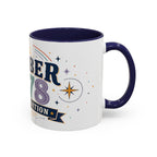 Custom Birthday Mug | Celestial Retro Design, Limited Edition (11oz or 15oz)