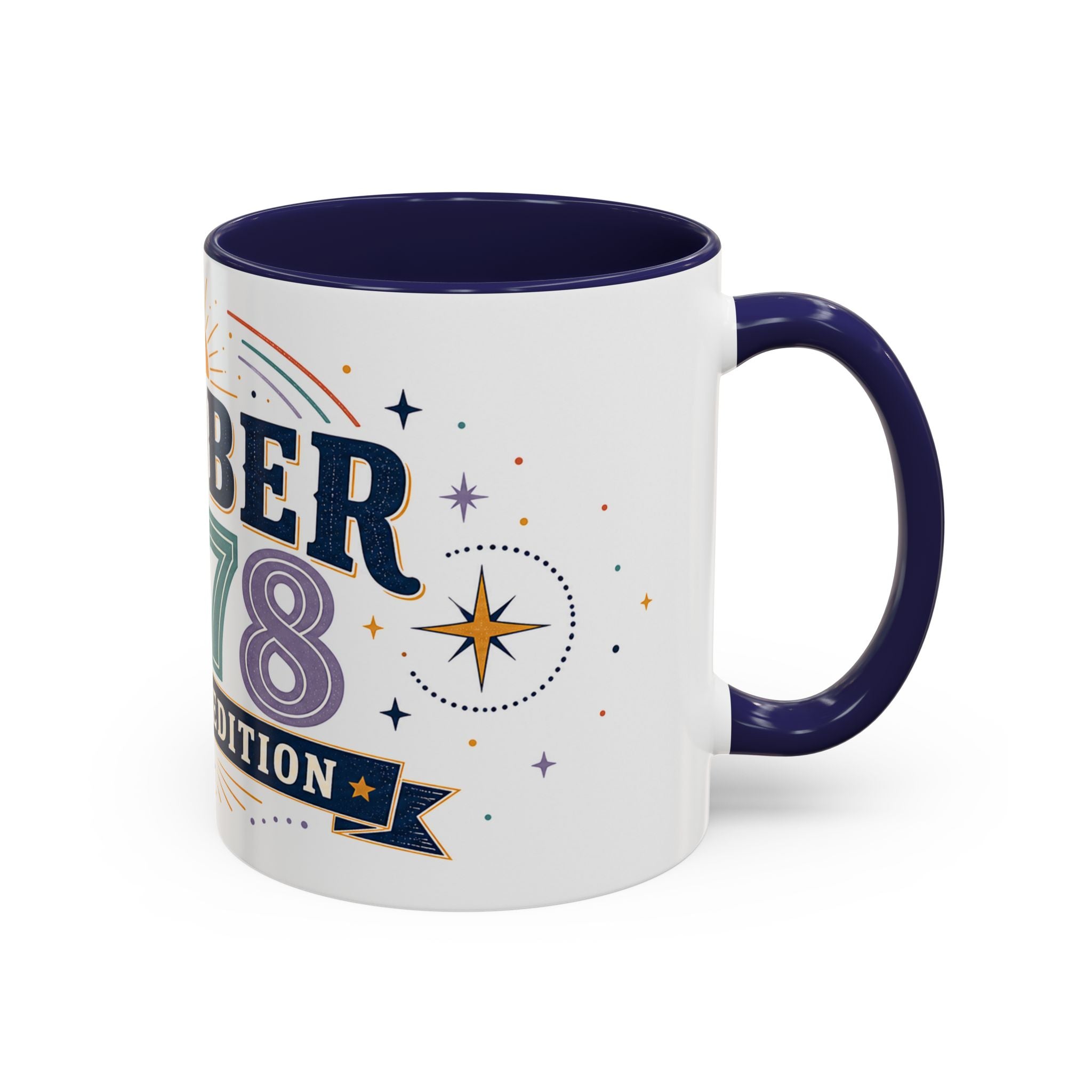 Custom Birthday Mug | Celestial Retro Design, Limited Edition (11oz or 15oz)