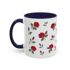 Oklahoma Oklahoma Rose Mug, State Flower Floral Coffee Cup, 11oz Botanical Gift