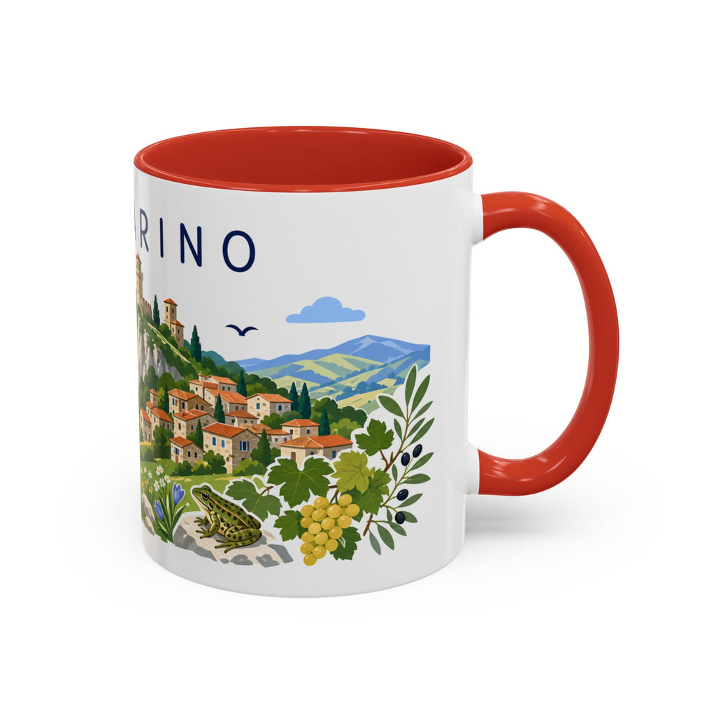 San Marino Coffee Mug | Travel Souvenir Accent Mug | Country Gift Ceramic Cup 11oz 15oz