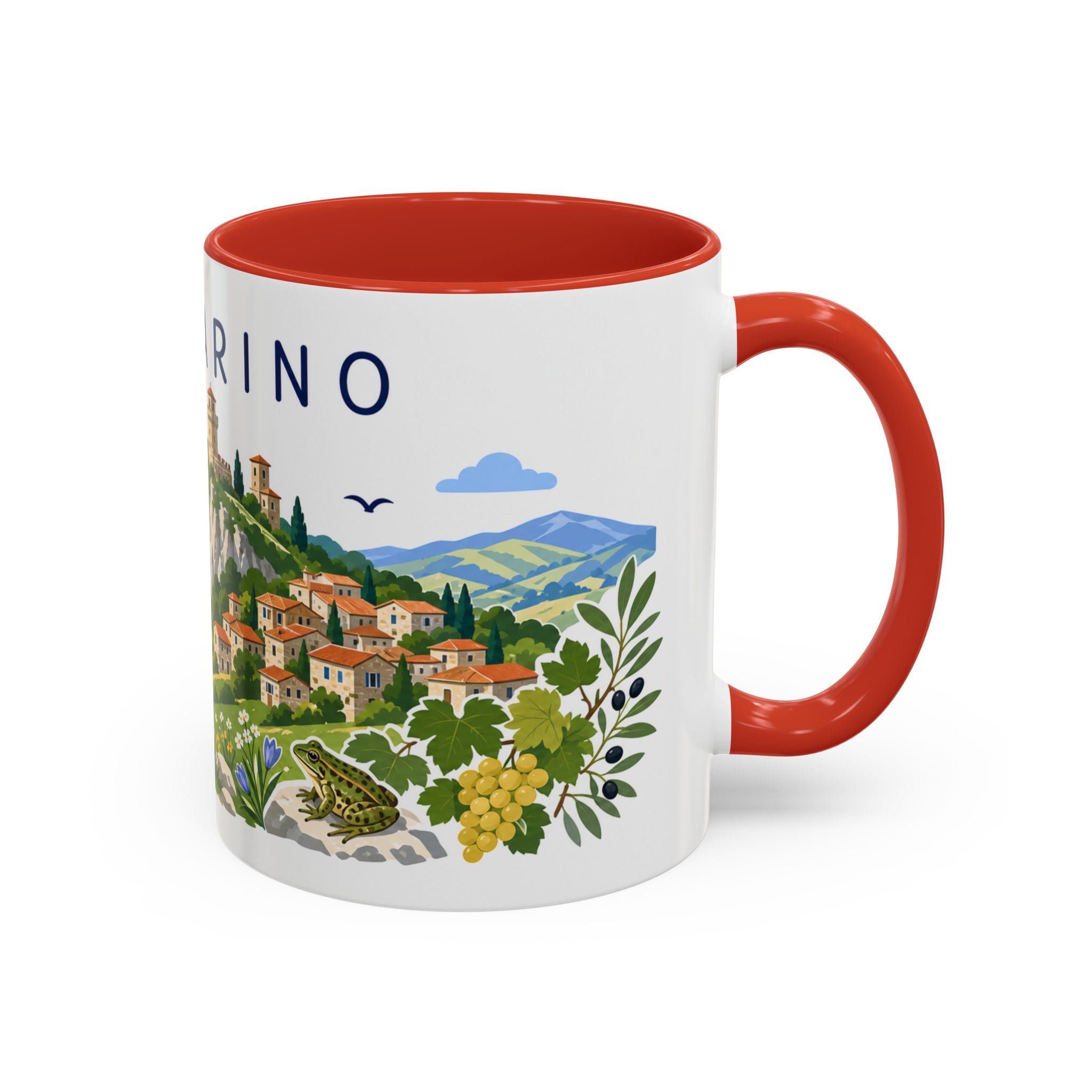 San Marino Coffee Mug | Travel Souvenir Accent Mug | Country Gift Ceramic Cup 11oz 15oz