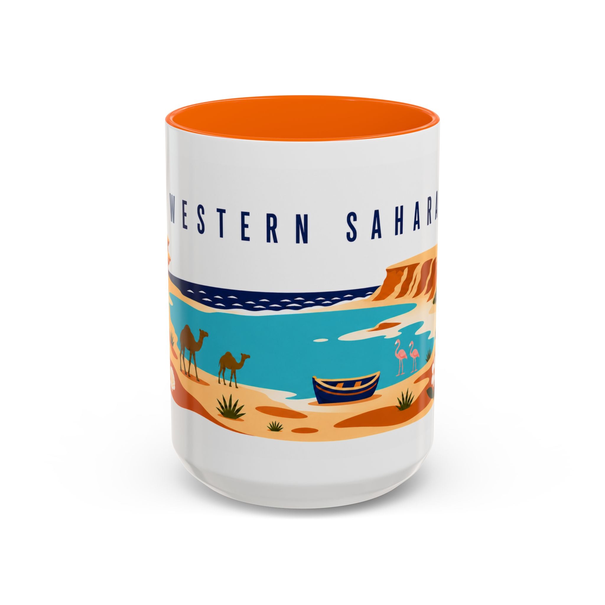 Western Sahara Coffee Mug | Travel Souvenir Accent Mug | Country Gift Ceramic Cup 11oz 15oz