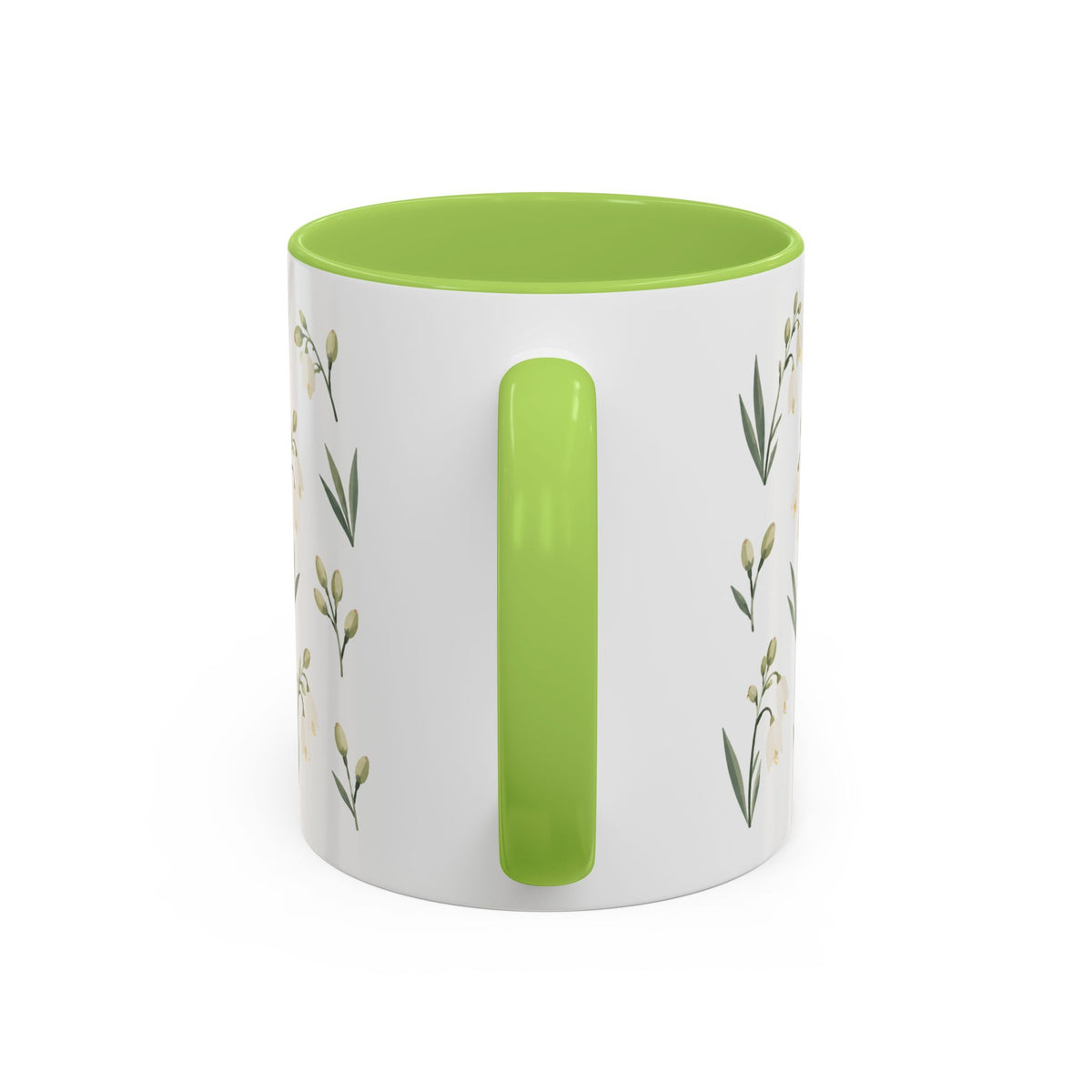 New Mexico Yucca Flower Mug, State Flower Floral Coffee Cup, 11oz Botanical Gift