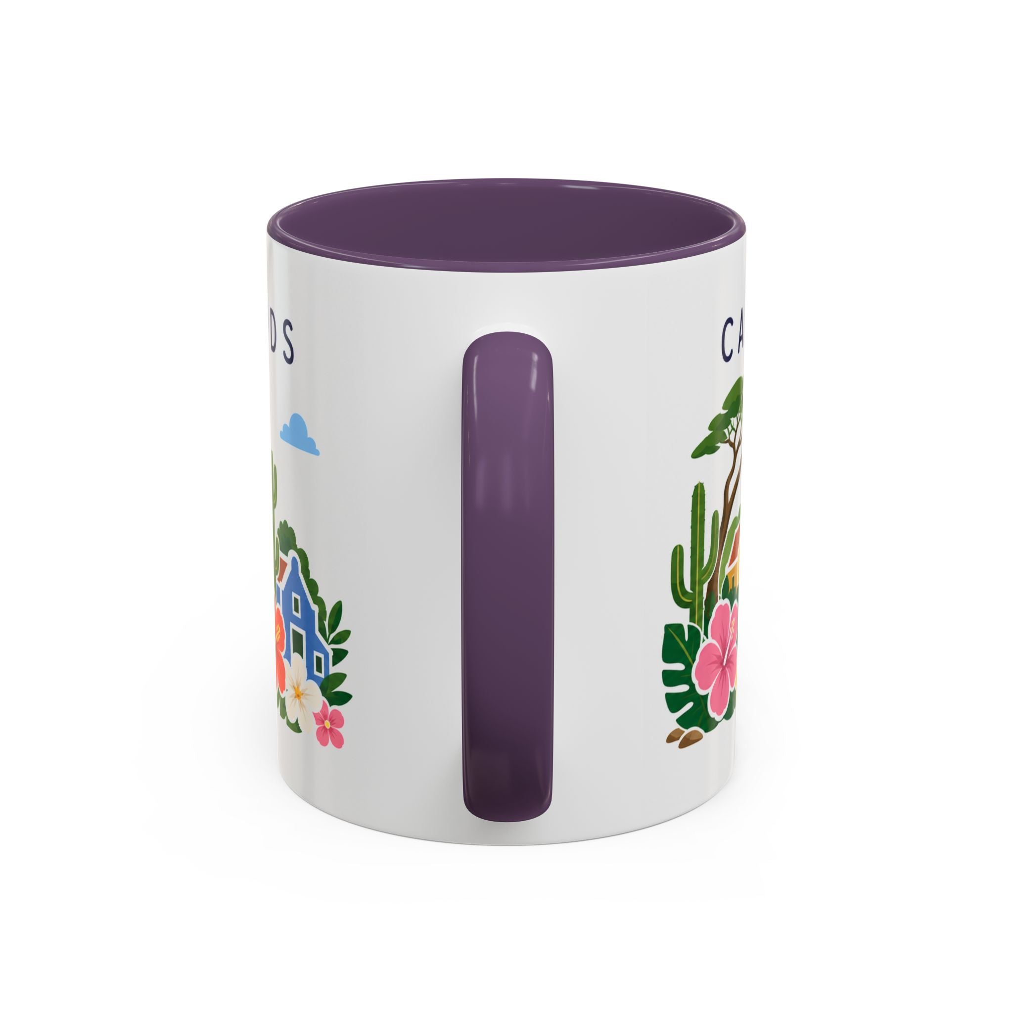 Caribbean Netherlands Coffee Mug | Travel Souvenir Accent Mug | Country Gift Ceramic Cup 11oz 15oz
