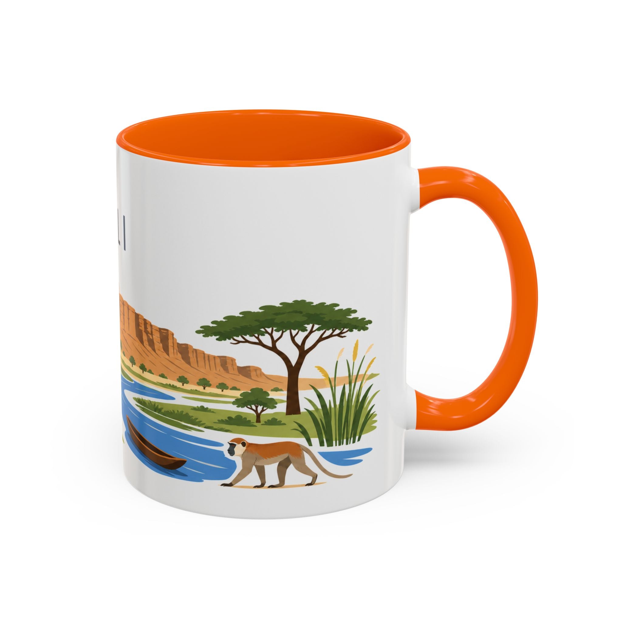 Mali Coffee Mug | Travel Souvenir Accent Mug | Country Gift Ceramic Cup 11oz 15oz