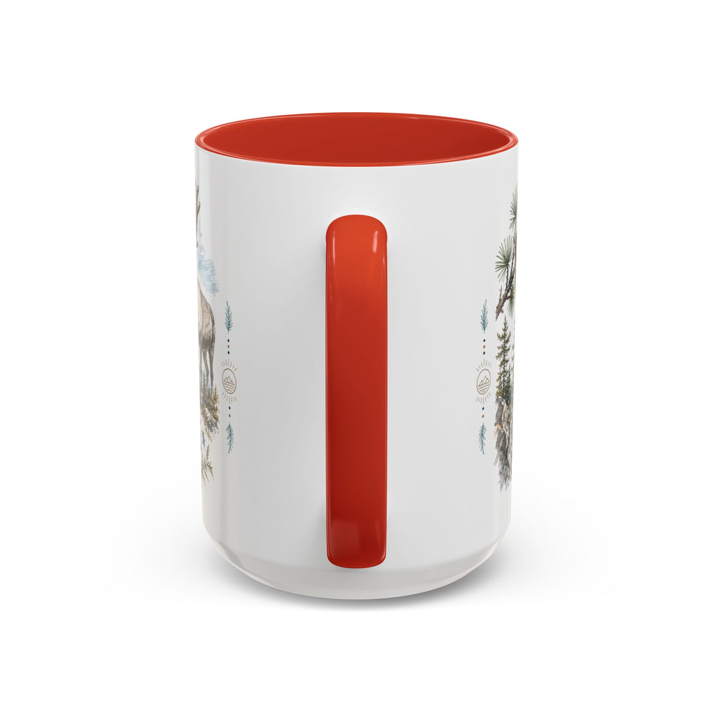 Khuvsgul Lake Mug, Mongolia Travel Souvenir, Bucket List Gift, Accent Ceramic Coffee Mug 11oz 15oz