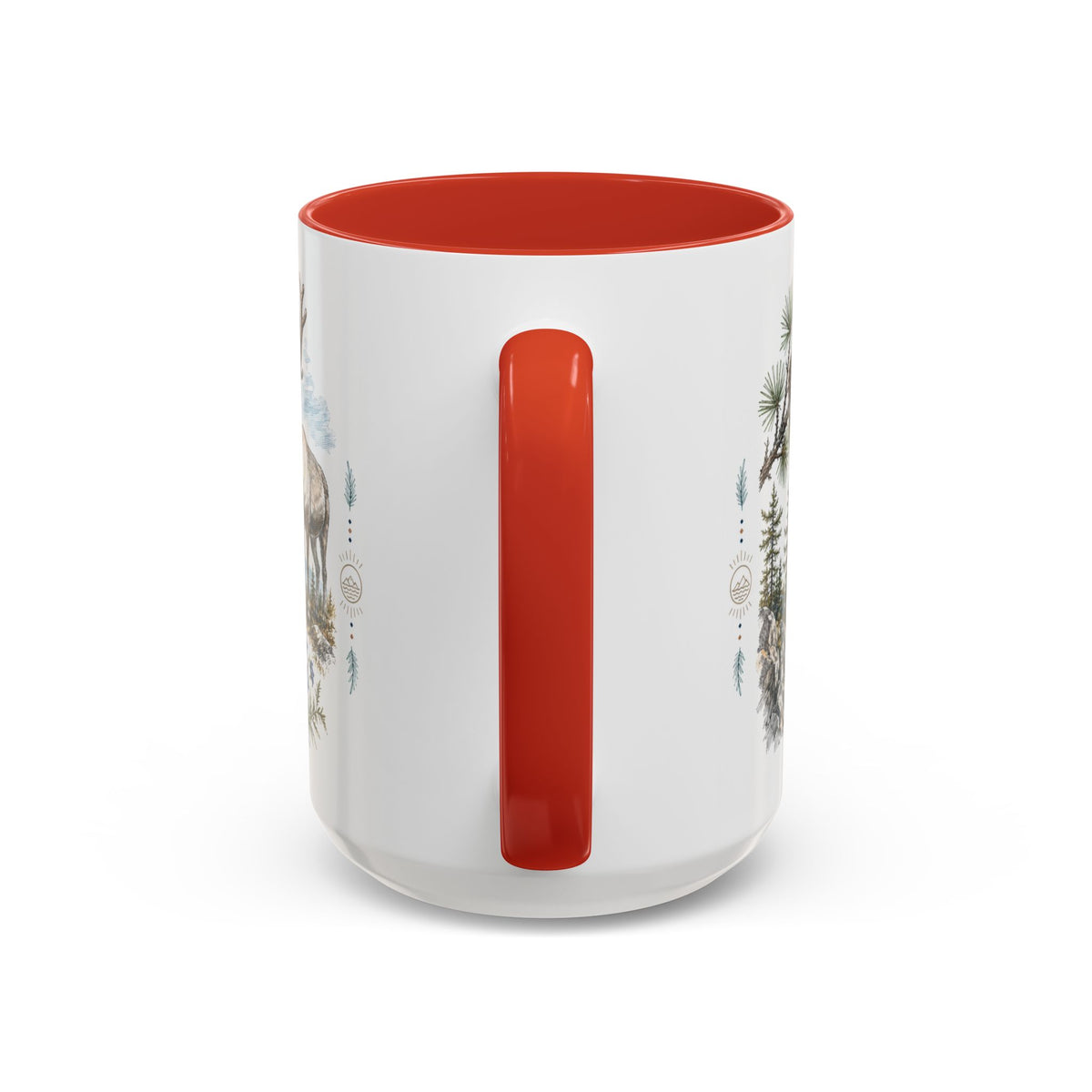 Khuvsgul Lake Mug, Mongolia Travel Souvenir, Bucket List Gift, Accent Ceramic Coffee Mug 11oz 15oz