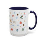 Dhaka Christmas Mug | Watercolor Travel Souvenir | Holiday Gift | Accent Ceramic Coffee Cup 11oz 15oz